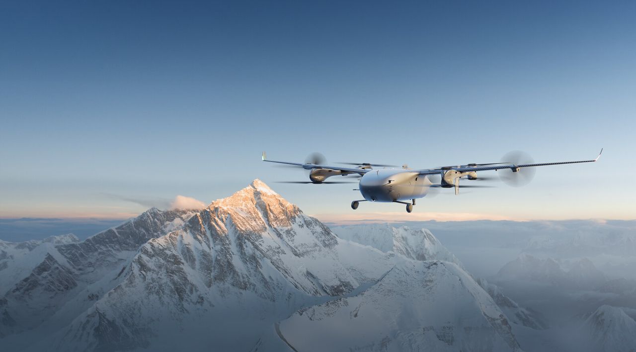 DJI EV50: First eVTOL Cargo Drone Debuts on Everest